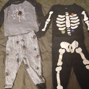 Gymboree Skeleton and Spider Web Costume Set / Clothing  18 - 24 Months